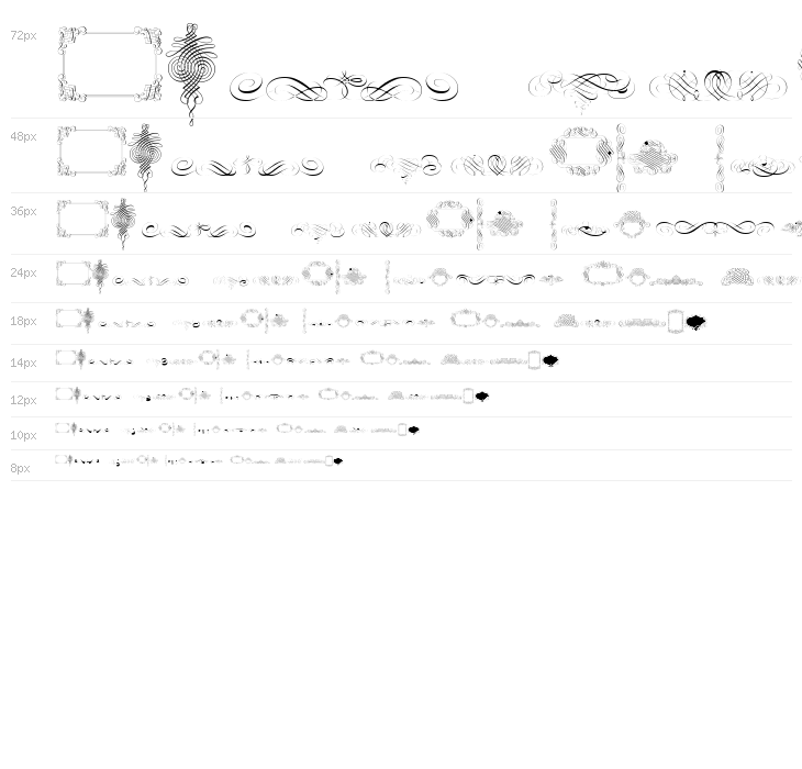 Calligraphia Latina Free Waterfall