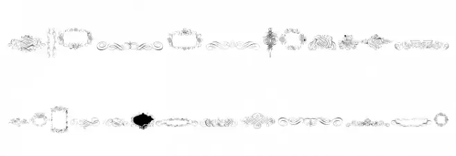 Calligraphia Latina Free Caratteri MINUSCOLO