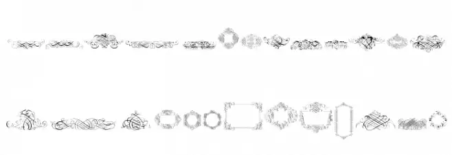 CalligraphiaLatinaFree फ़ॉन्ट अपरकेस