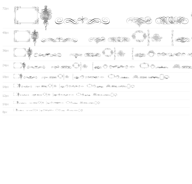 CalligraphiaLatinaFree Waterfall