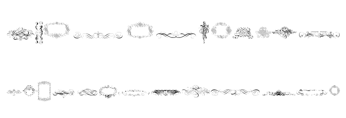 CalligraphiaLatinaFree Font LOWERCASE