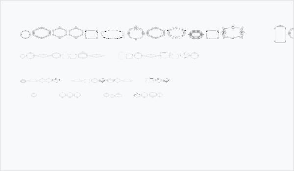 Calligraphic Frames Soft Two Business Card