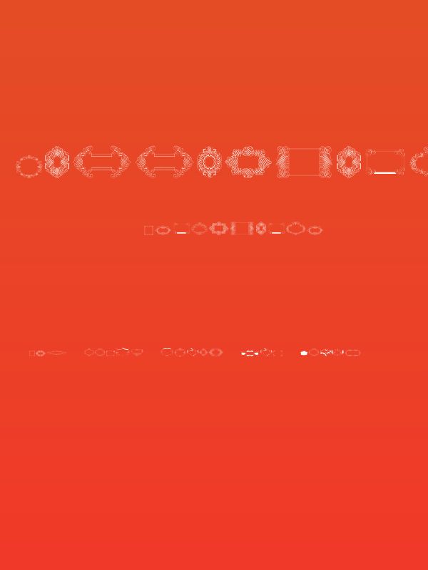 Calligraphic Frames Soft Two Poster