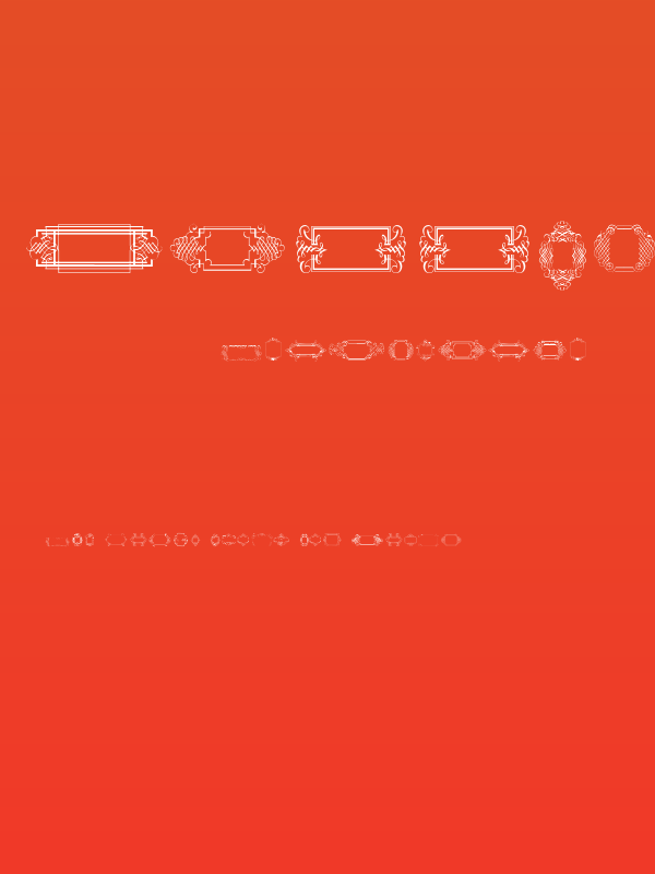 CalligraphicFramesSoft Poster