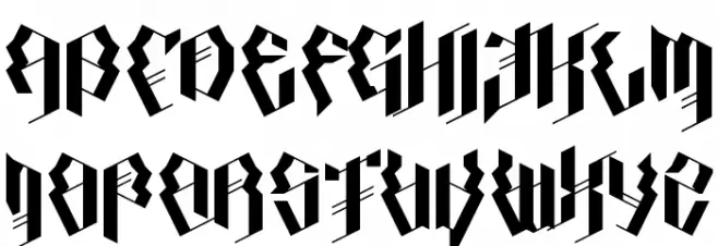 Calligraphy Aquiver Regular Fuentes MAYÚSCULAS