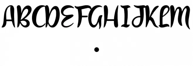 Calligraphy Sunshine Font OTHER CHARS