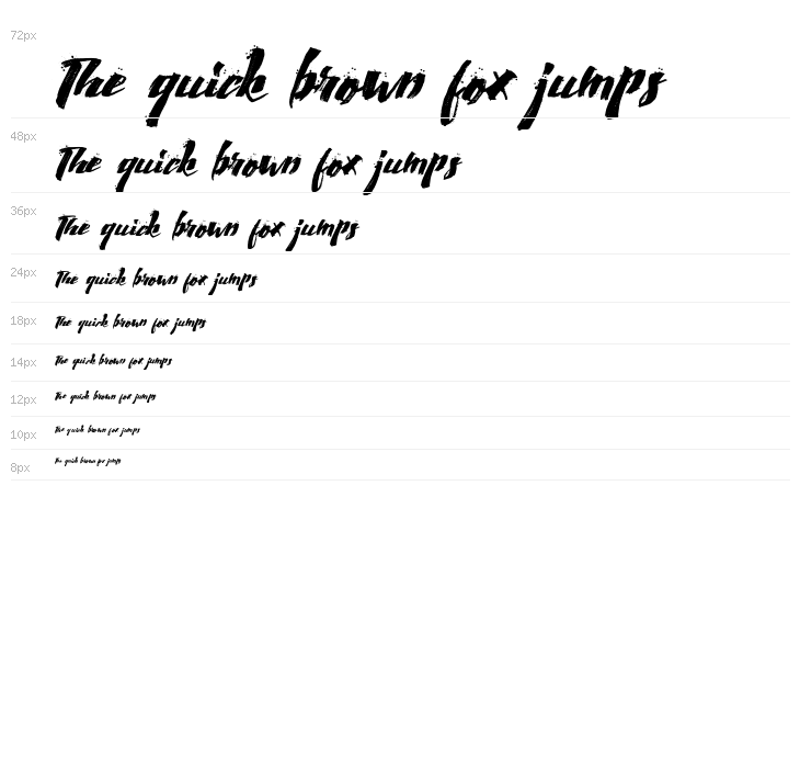 Calligraphy wet Waterfall