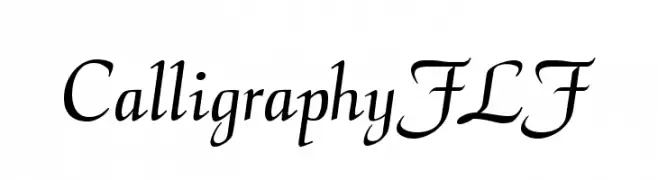 CalligraphyFLF  免费字体下载