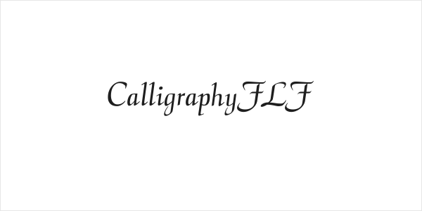 CalligraphyFLF Logo