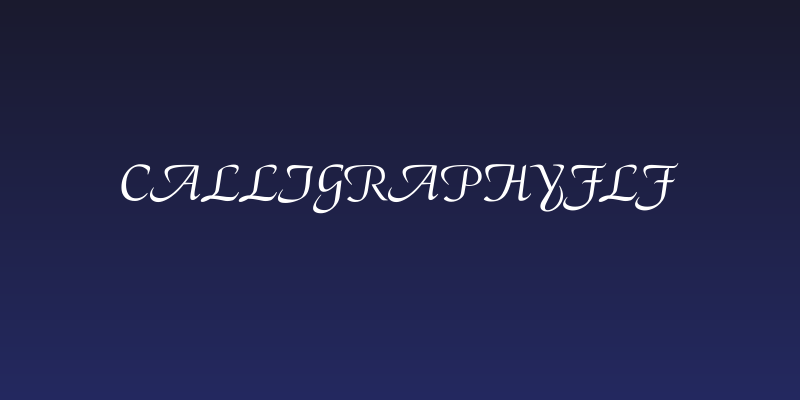 CalligraphyFLF Social Header