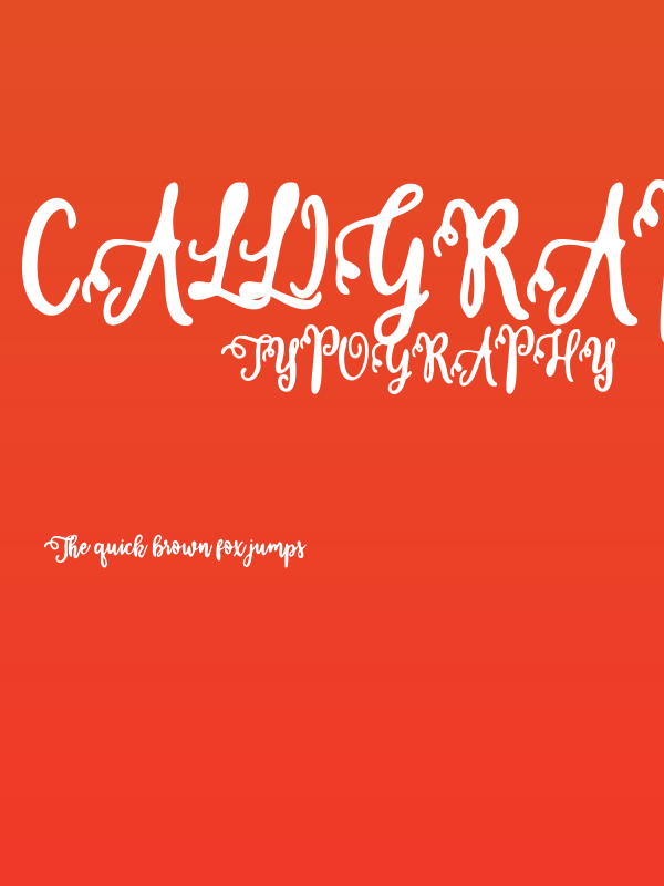 CalligraphyStye Poster