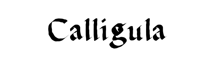 Calligula Font