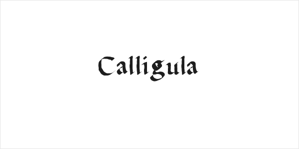 Calligula Logo