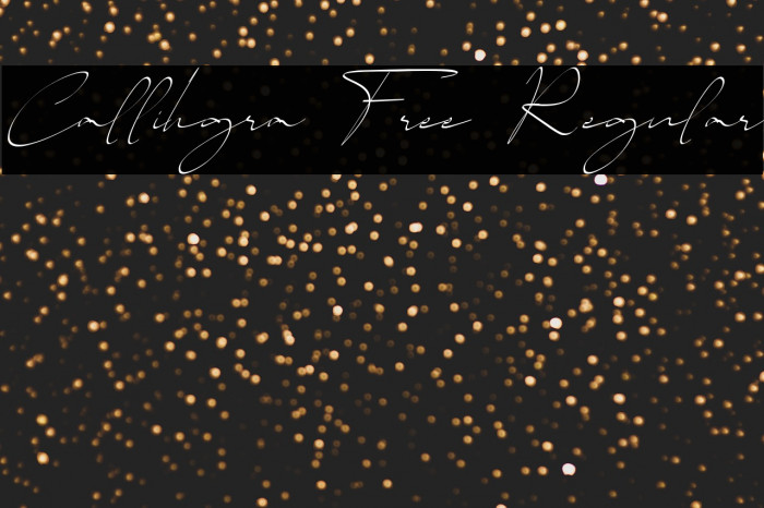 Callihgra Free Regular Example 2