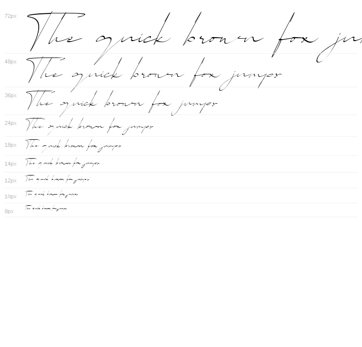 Callihgra Free Regular Waterfall