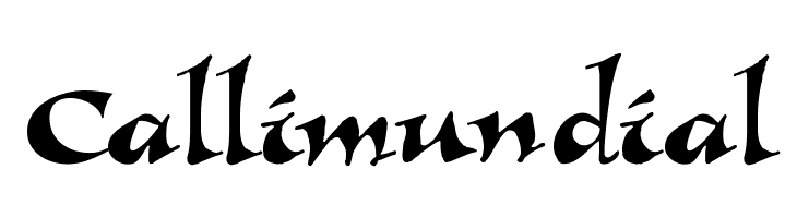 Callimundial  Frei Schriftart Herunterladen