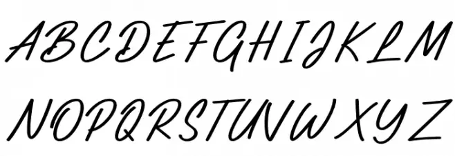 Callina Schriftart Groß