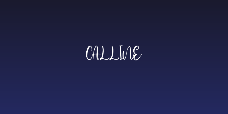 Calline Social Header