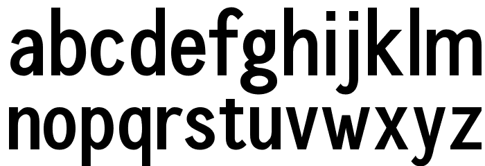 Calling Cards Bold Font LOWERCASE