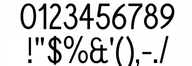 Calling Cards Font OTHER CHARS