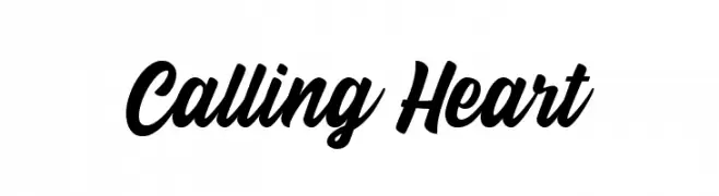 Calling Heart  font caratteri gratis