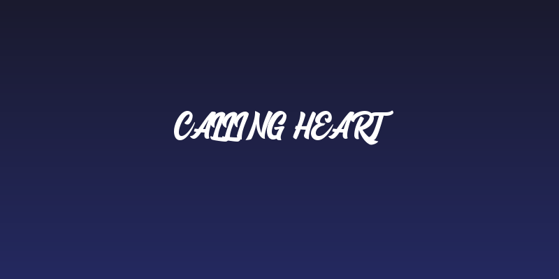 Calling Heart Social Header