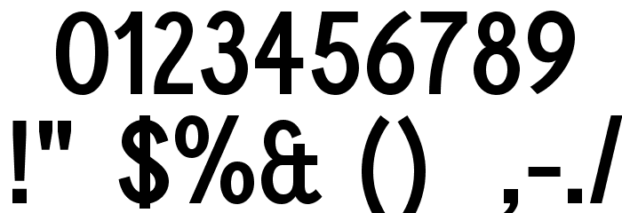 CallingCards-Bold Font OTHER CHARS