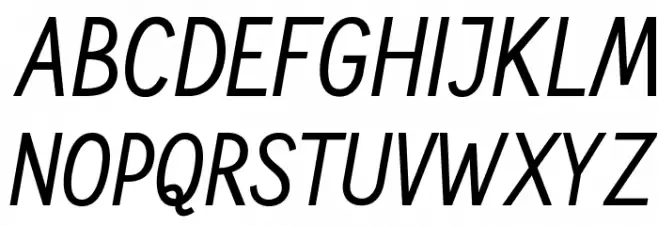 CallingCards-Italic Polices MAJUSCULES