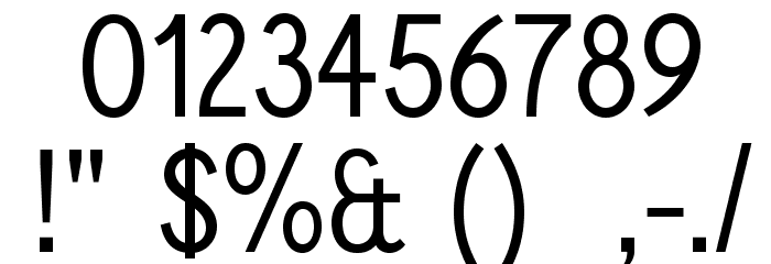 CallingCards Font OTHER CHARS