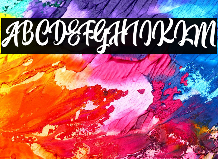 CallingFont-Italic Example 2