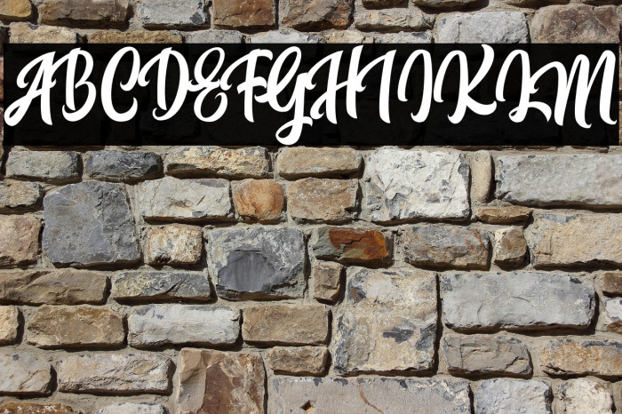 CallingFont-Italic Example 3