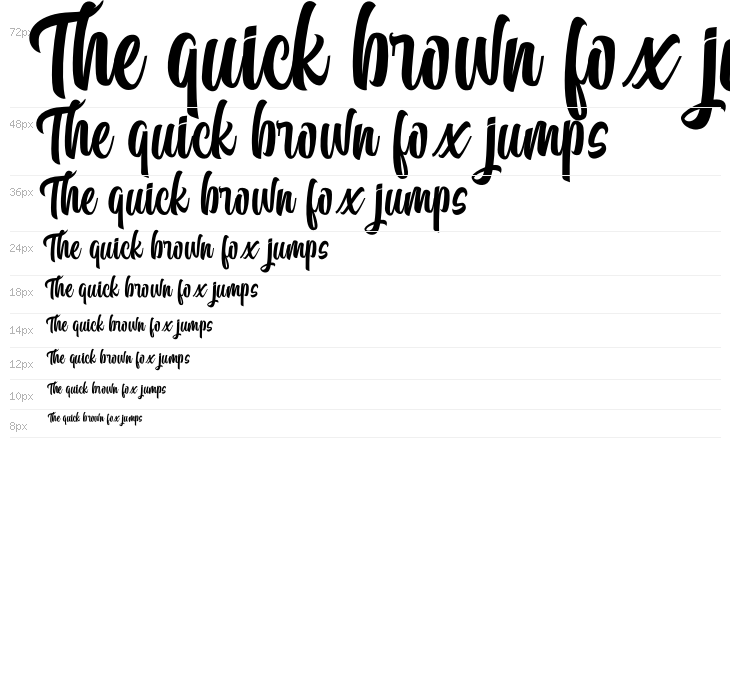 CallingFont-Italic Waterfall