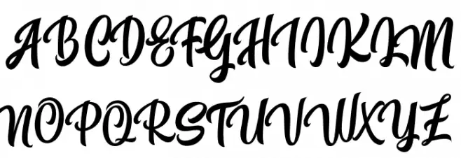 CallingFont-Italic Fuentes MAYÚSCULAS