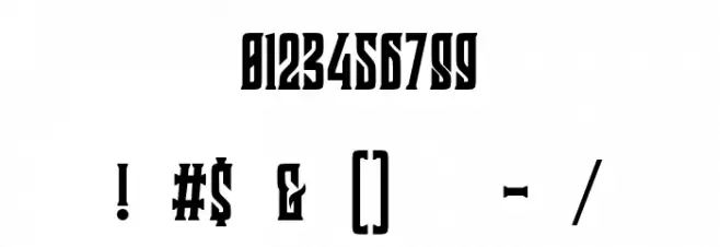 CalliocaPersonalUse-Regular Font OTHER CHARS