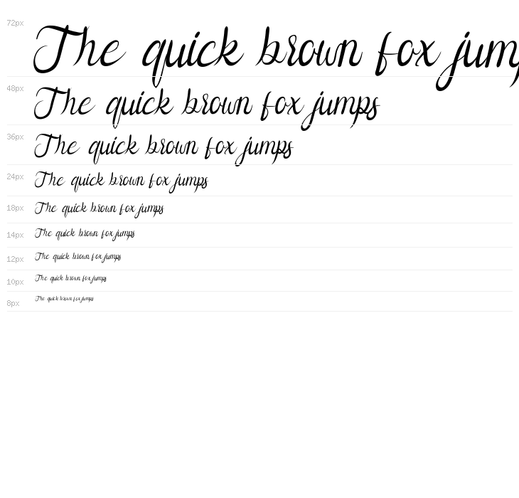 Callion Demo Italic Waterfall