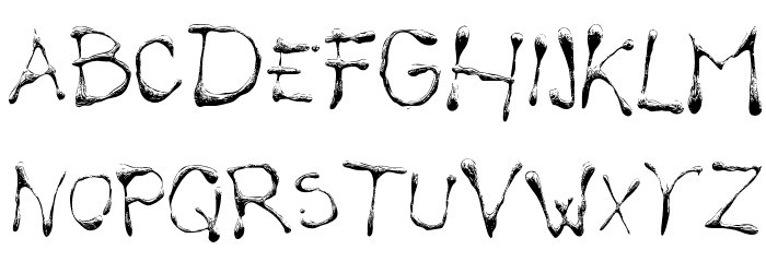 Calliope fun Font LOWERCASE
