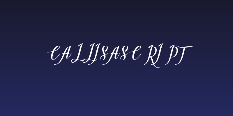 CallisaScript Social Header