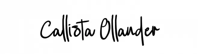 Callista Ollander  font caratteri gratis