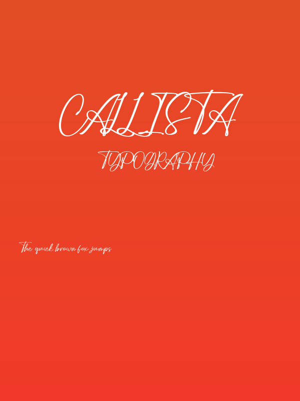 Callista Poster