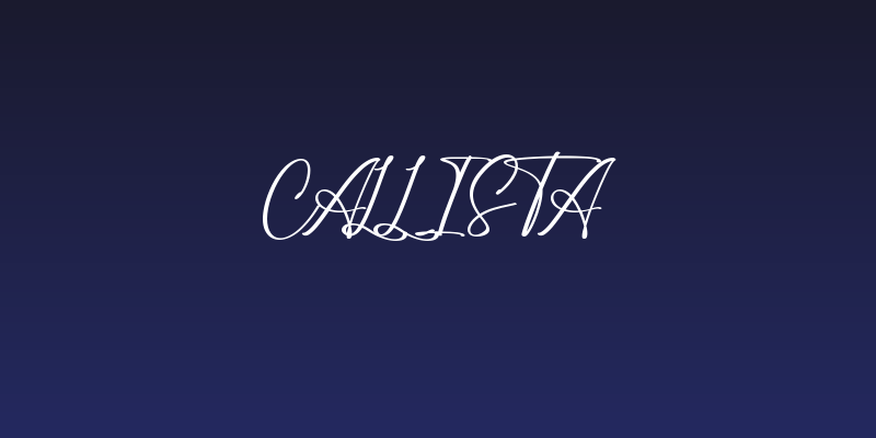 Callista Social Header
