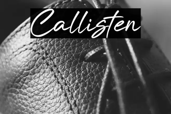 Callisten Fonte examples
