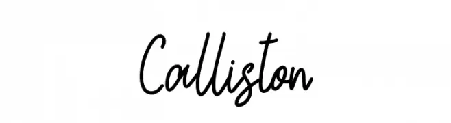 Calliston  لخطوط تنزيل