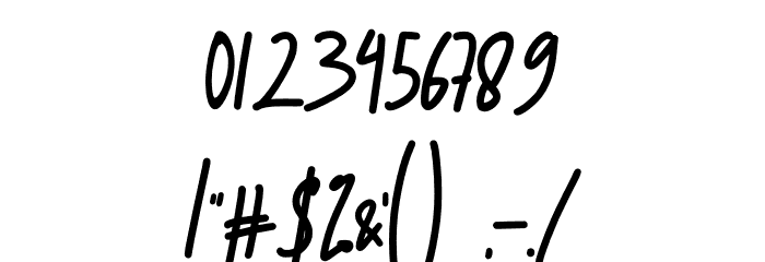 Calliston Font OTHER CHARS