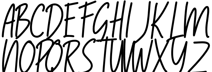 Calliston Font UPPERCASE