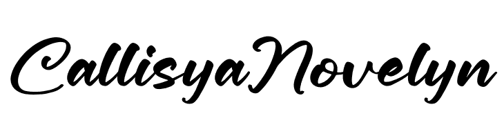 Callisya Novelyn  تنزيل الخطوط