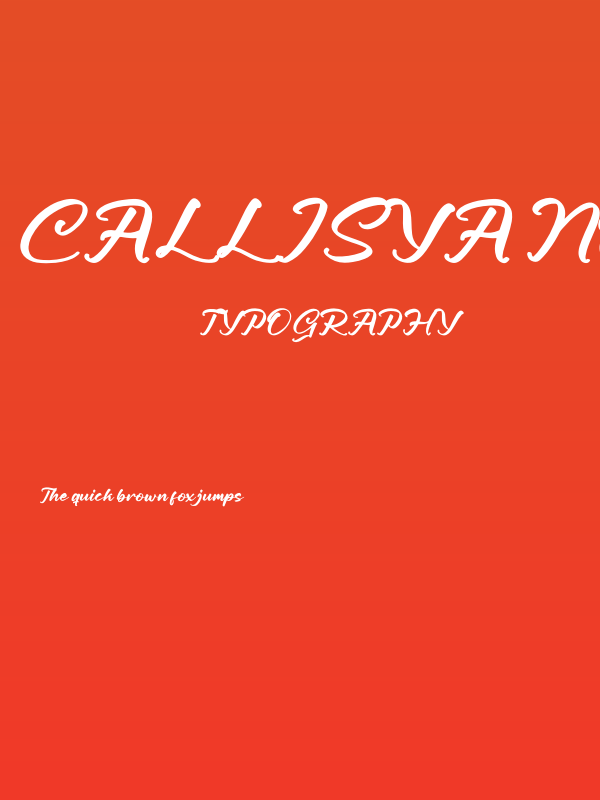 Callisya Novelyn Poster