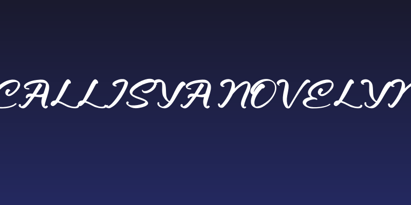 Callisya Novelyn Social Header