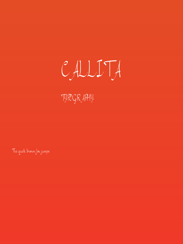 Callita Poster