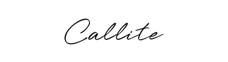 Callite  font caratteri gratis