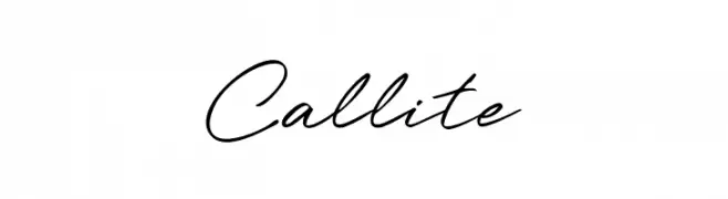 Callite  font caratteri gratis